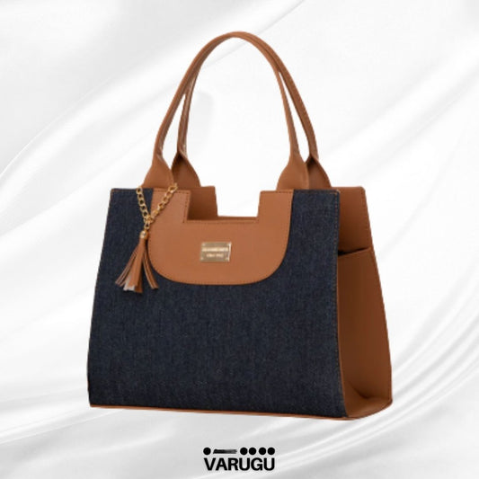 Bolsa de mezclilla rectangular elegante - Diseño especial