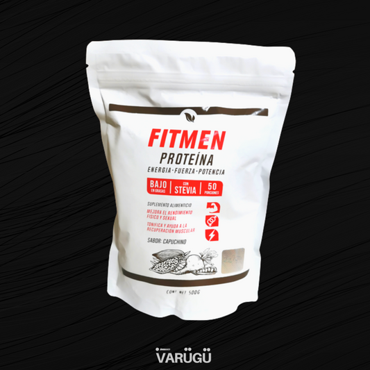 Proteína para hombres FitMen con Vitaminas - Masa muscular, rendimiento físico y sexual