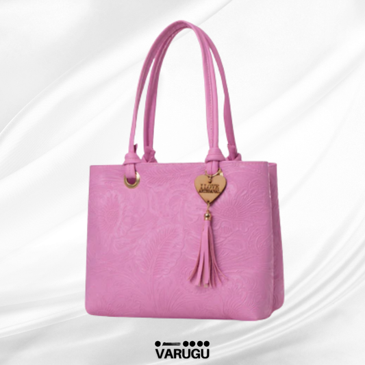 Bolsa con llavero de corazón - Diferentes colores