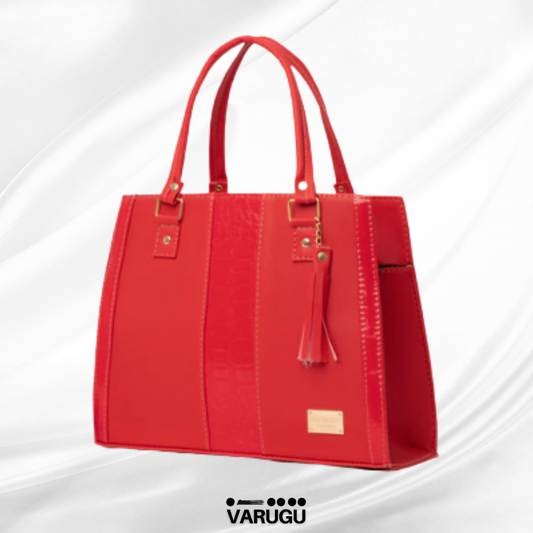 Bolsa amplia con raya - Colores variados