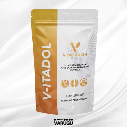 VITADOL | Con Glucosamina - Artritis, artrosis, dolor óseo y lumar | Parálisis o esclerosis