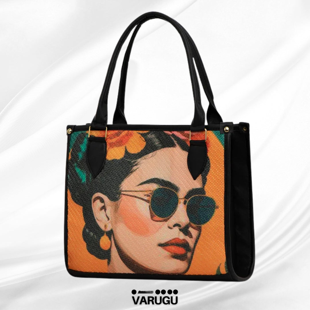 Bolsa con diseño Frida Kahlo