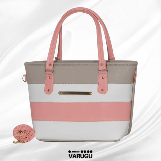 Bolsa piñon con blanco