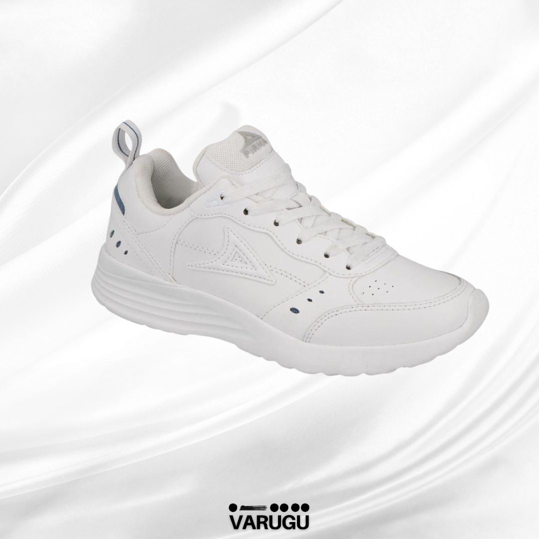 Tenis blancos con suela cómoda mujer