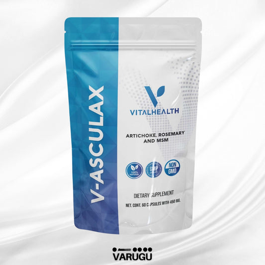 VASCULAX - Mala circulación, colesterol, triglicéridos, varices y hemorroides