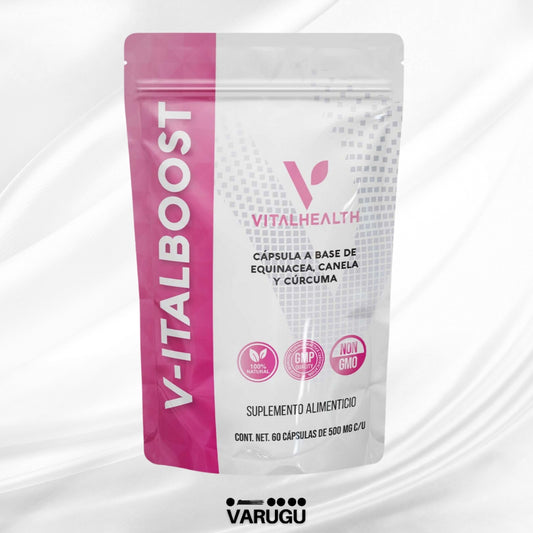 VITALBOOST - Antibiótico natural, para amígdalas, asma, COVID, alergias, bronquitis y sinusitis