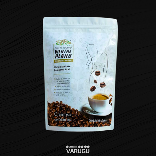 Café Cremoso 1Kg Vientre Plano - Digestión rápida y quema de grasa acumulada