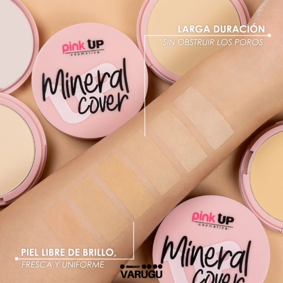 Polvo compacto Mineral Cover - Pink Up