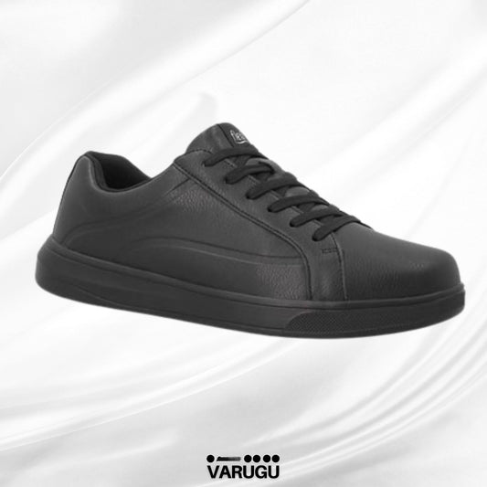 Zapatos FLEXI negros cómodos hombres casuales