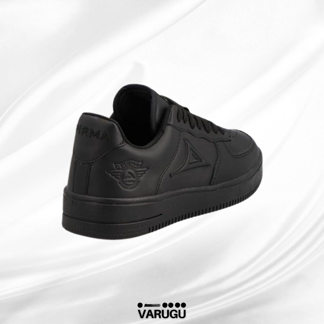 Tenis negros mujer de moda
