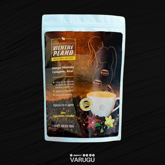 CAFÉ Vientre Plano 1Kg - Nivela antojos, moldea tallas y reduce ansiedad en el día