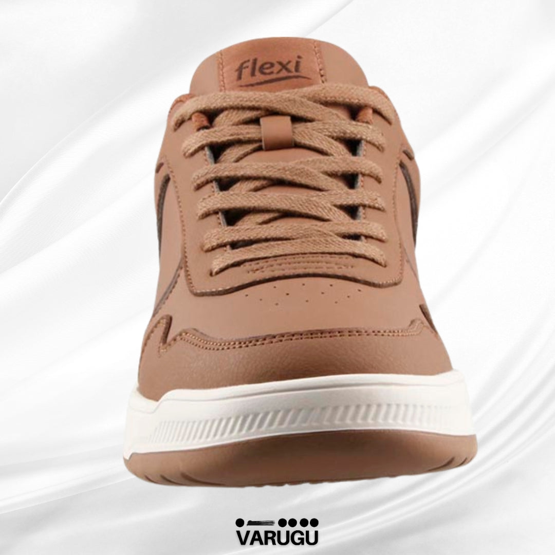 Tenis FLEXI café elegante hombres