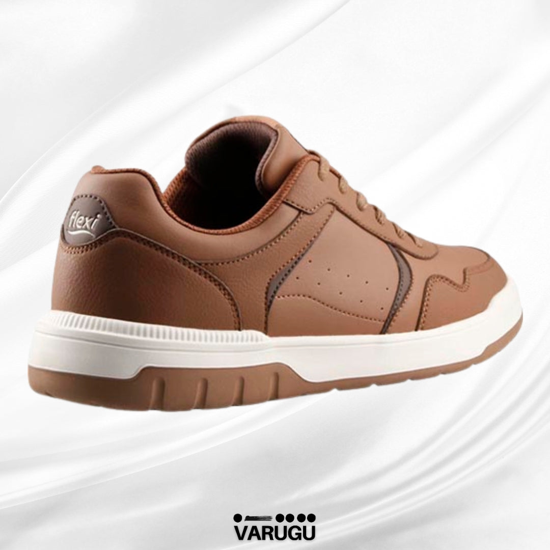 Tenis FLEXI café elegante hombres