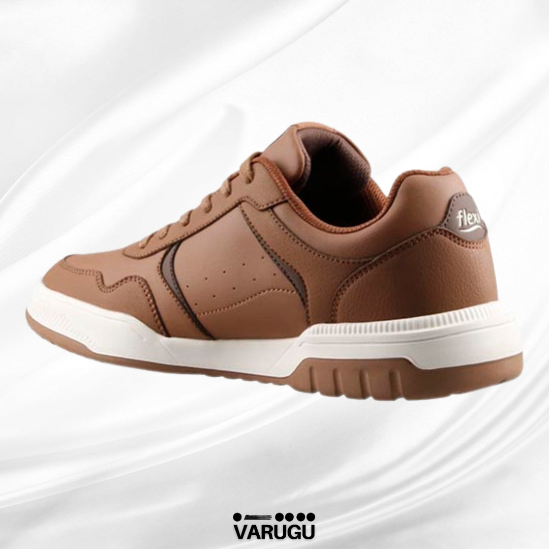 Tenis FLEXI café elegante hombres