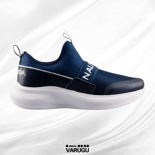 Tenis NAUTICA azules con ajuste elástico hombres