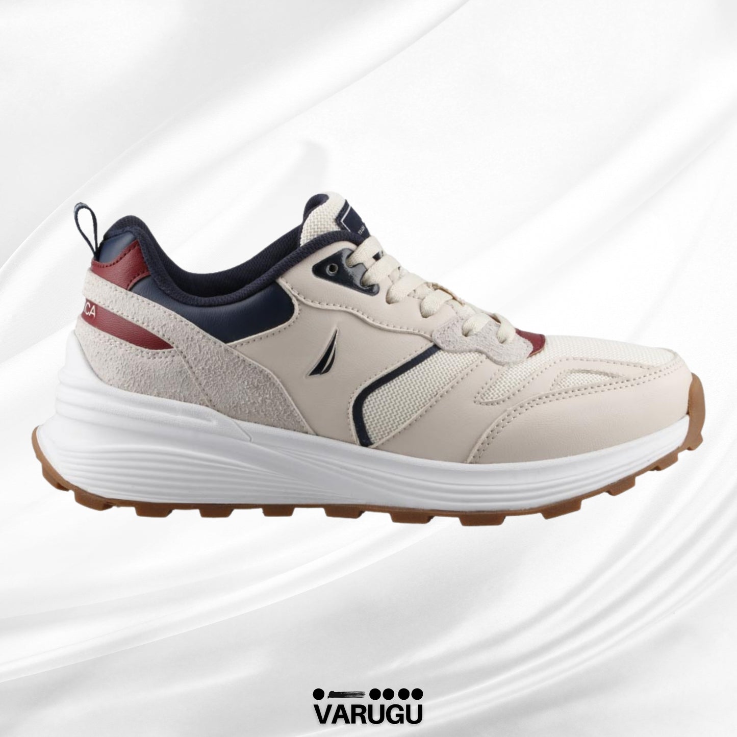 Tenis NAUTICA beige hombres