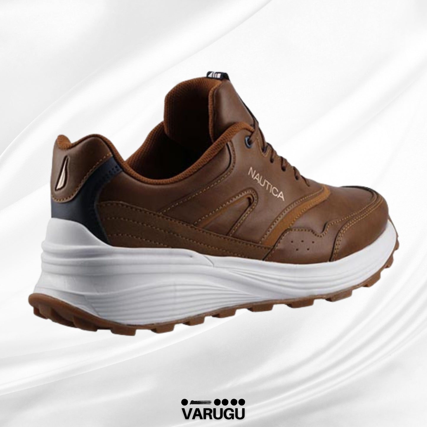 Tenis NAUTICA café hombres