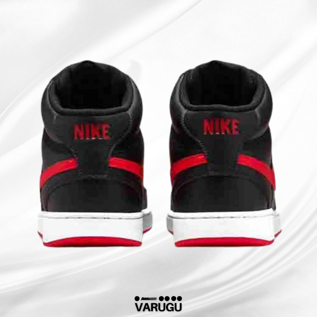 Tenis NIKE negro con rojo hombres