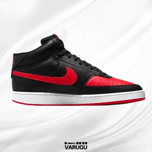 Tenis NIKE negro con rojo hombres