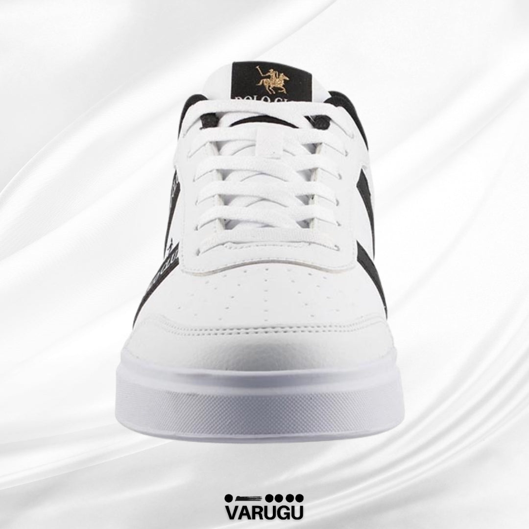 Tenis Polo Club blancos con negro hombres