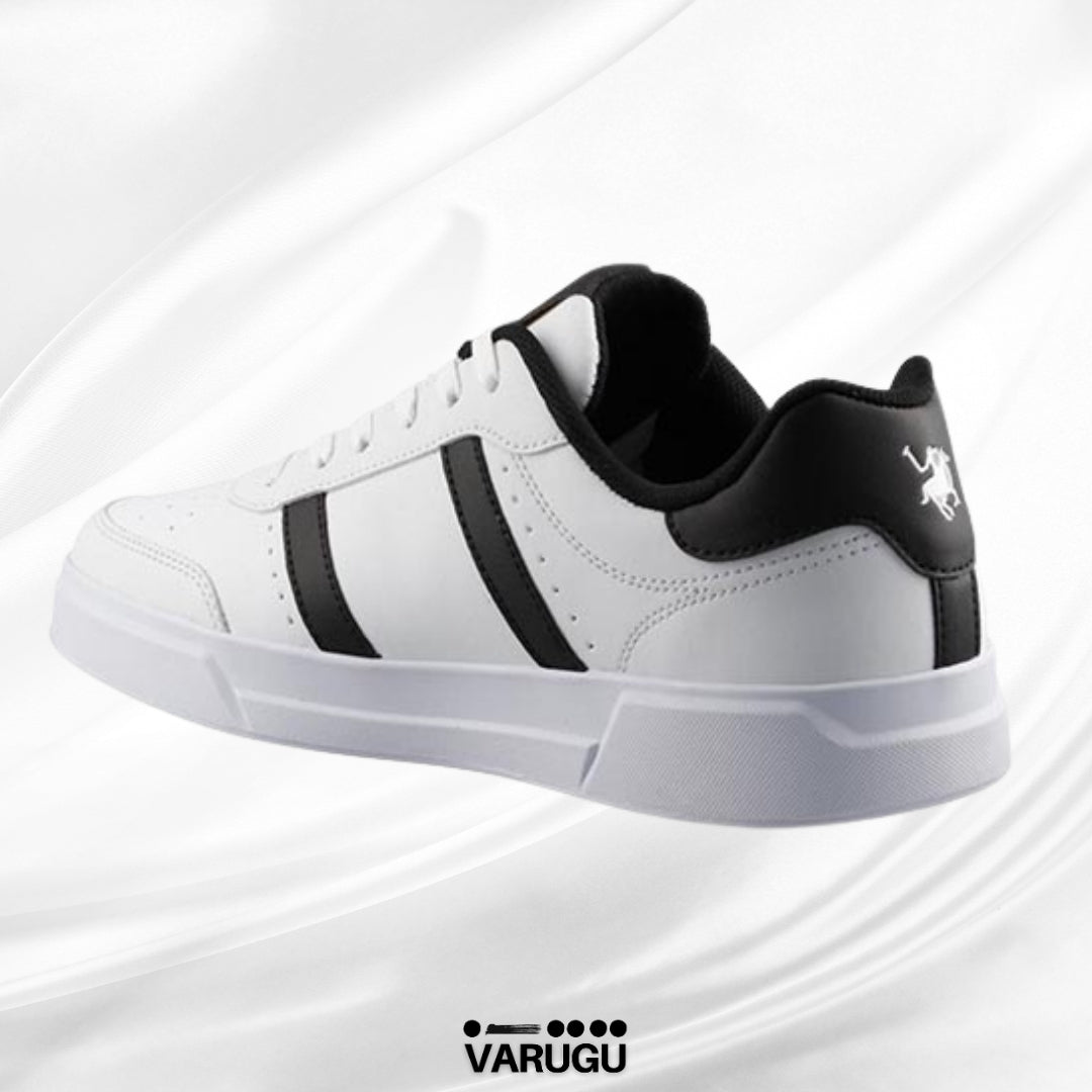 Tenis Polo Club blancos con negro hombres