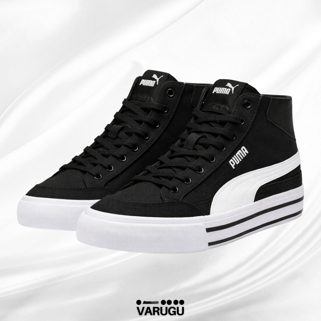 Tenis PUMA tipo botín negros hombres