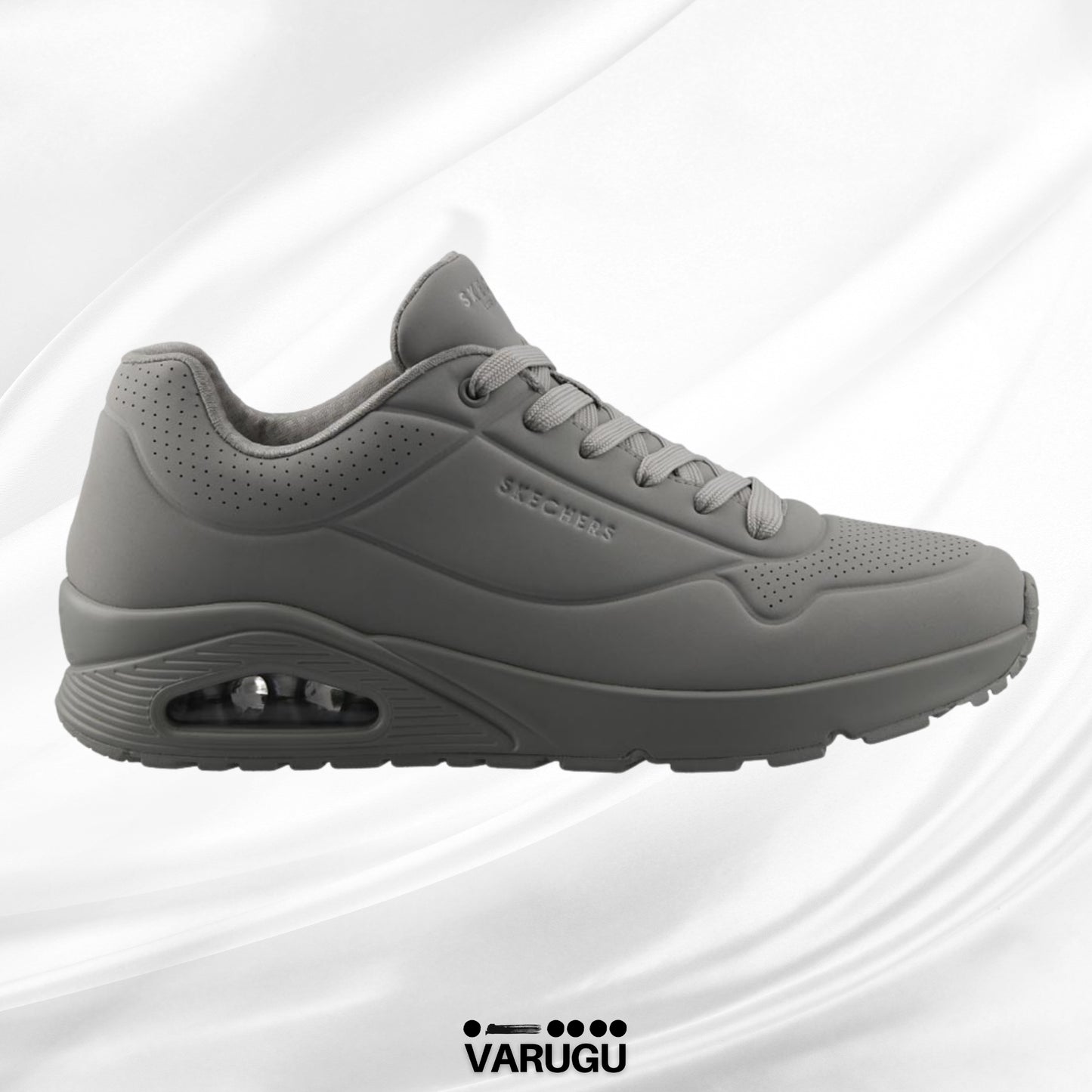 Tenis SKECHERS grises hombres