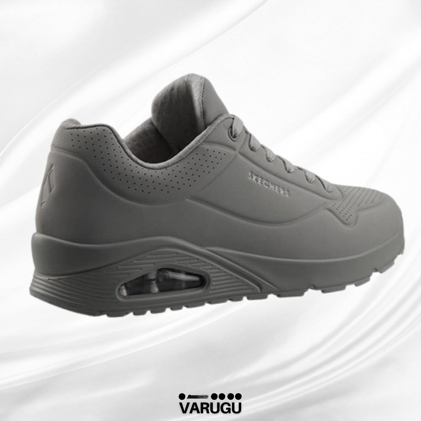 Tenis SKECHERS grises hombres