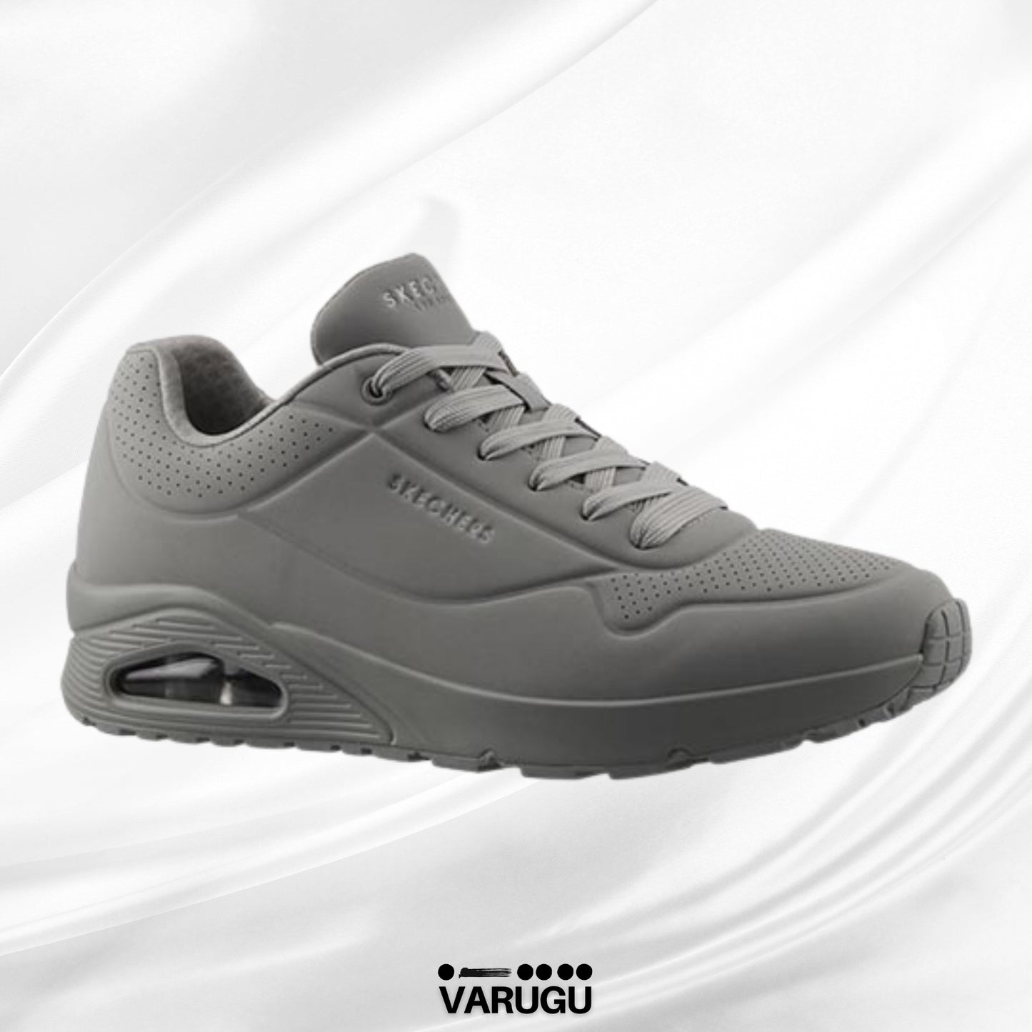 Tenis SKECHERS grises hombres