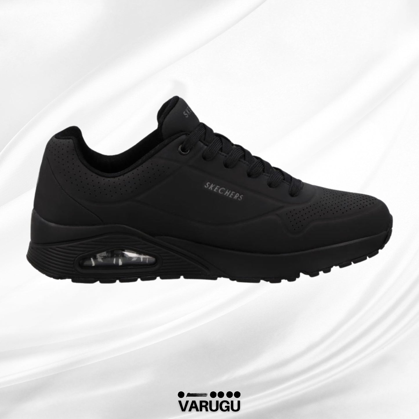 Tenis SKECHERS negros hombres