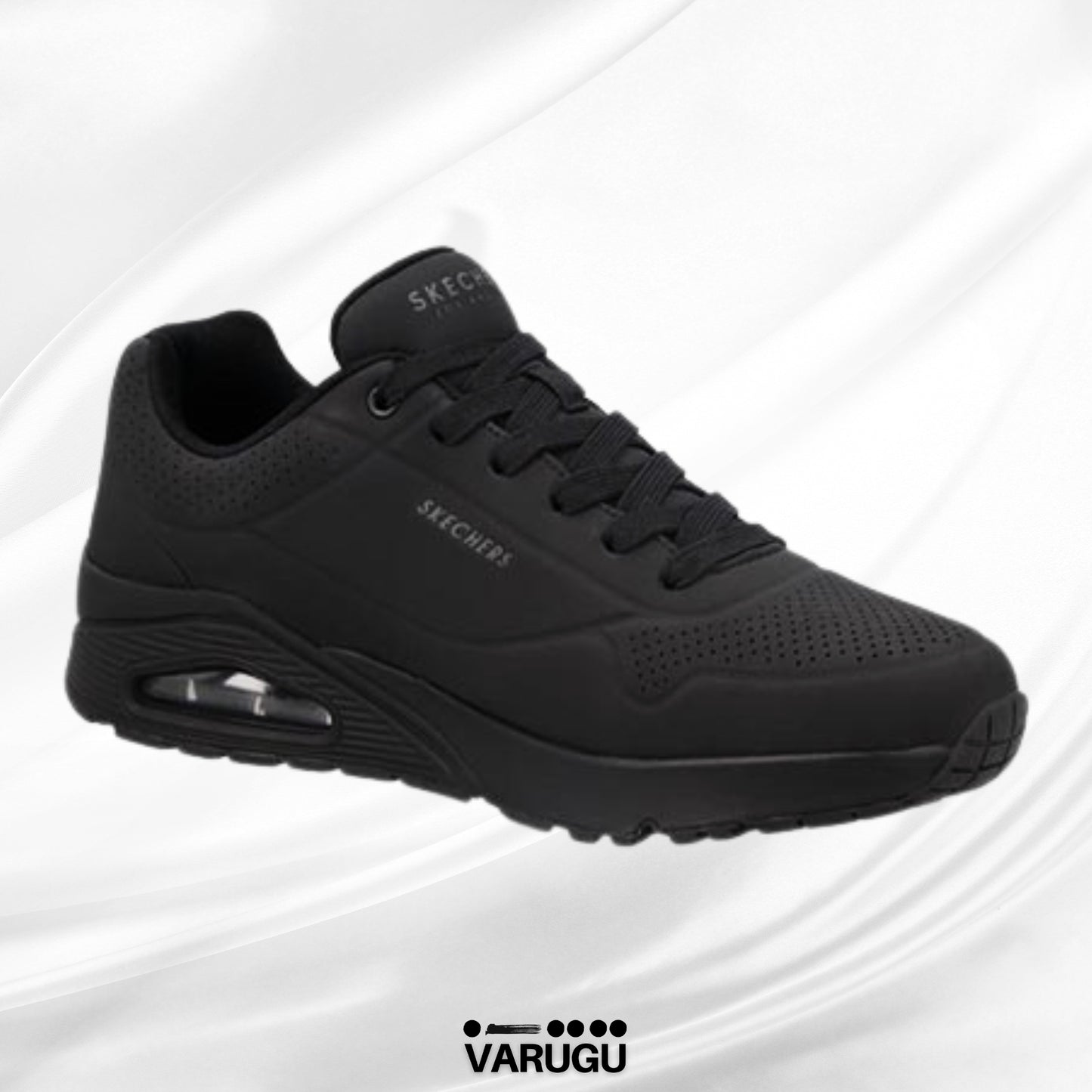 Tenis SKECHERS negros hombres