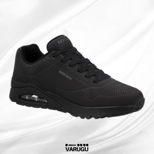 Tenis SKECHERS negros hombres