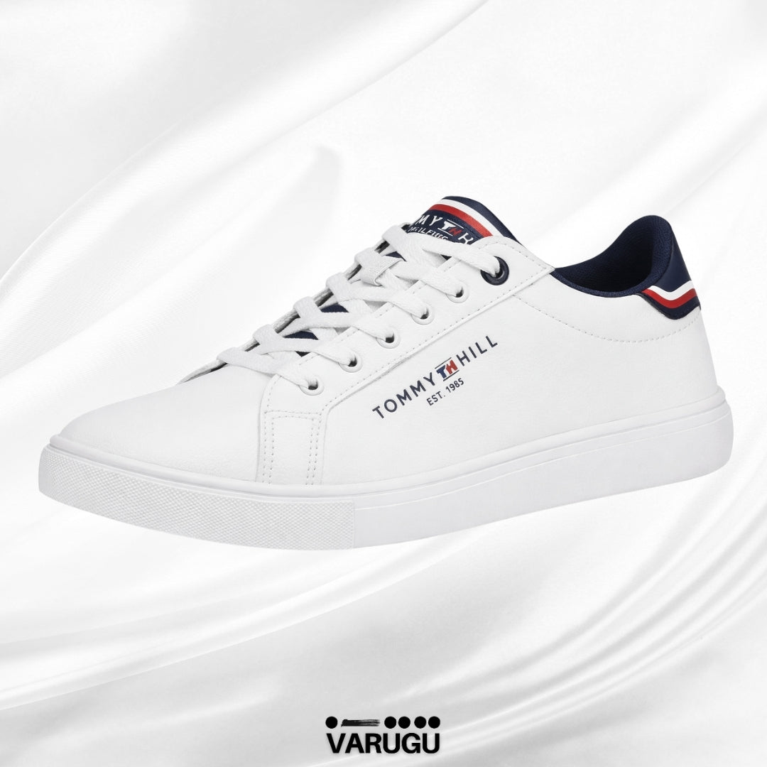 Tenis Tommy Hill blancos hombres