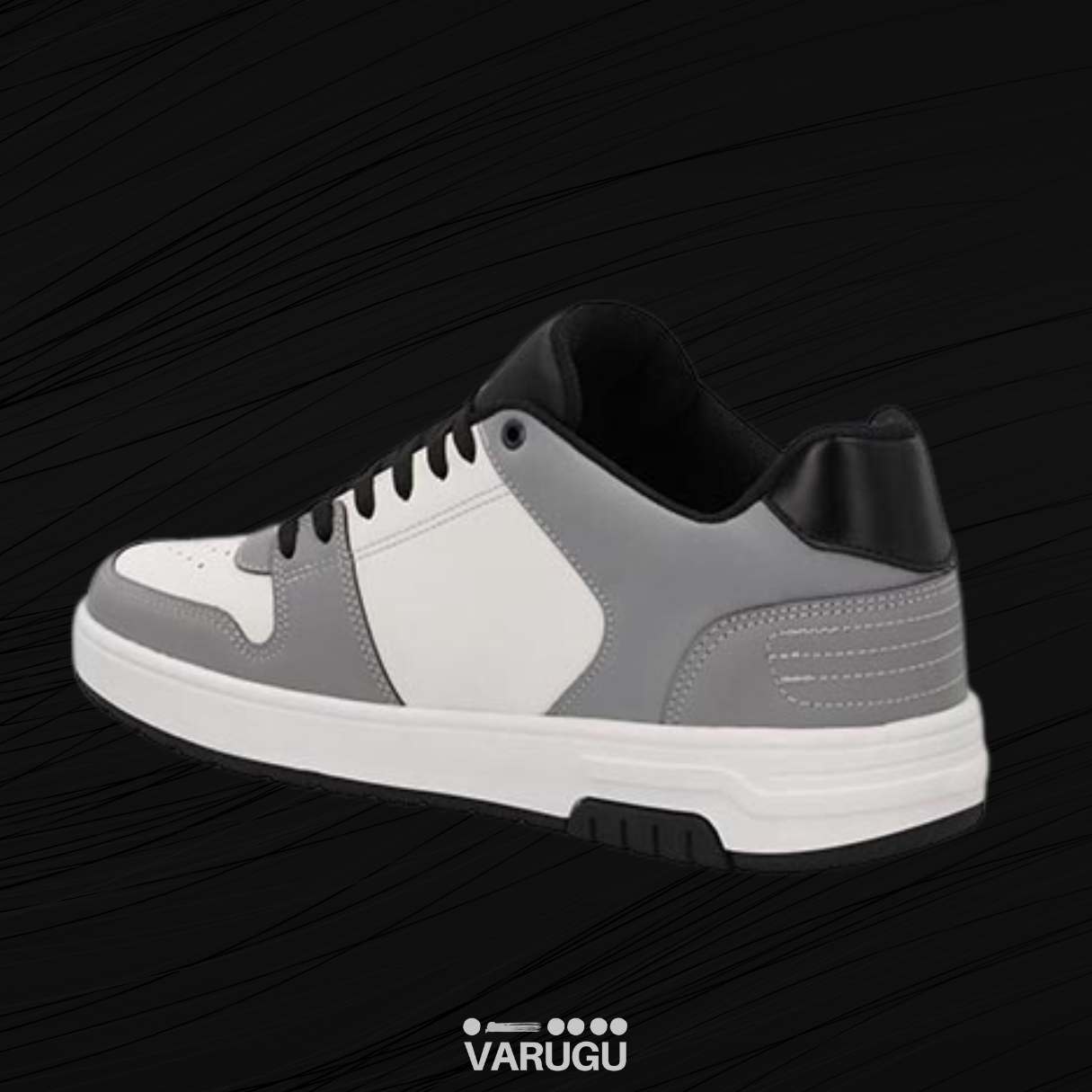 Tenis estilo urbano para HOMBRE gris con negro DEATH BEAR