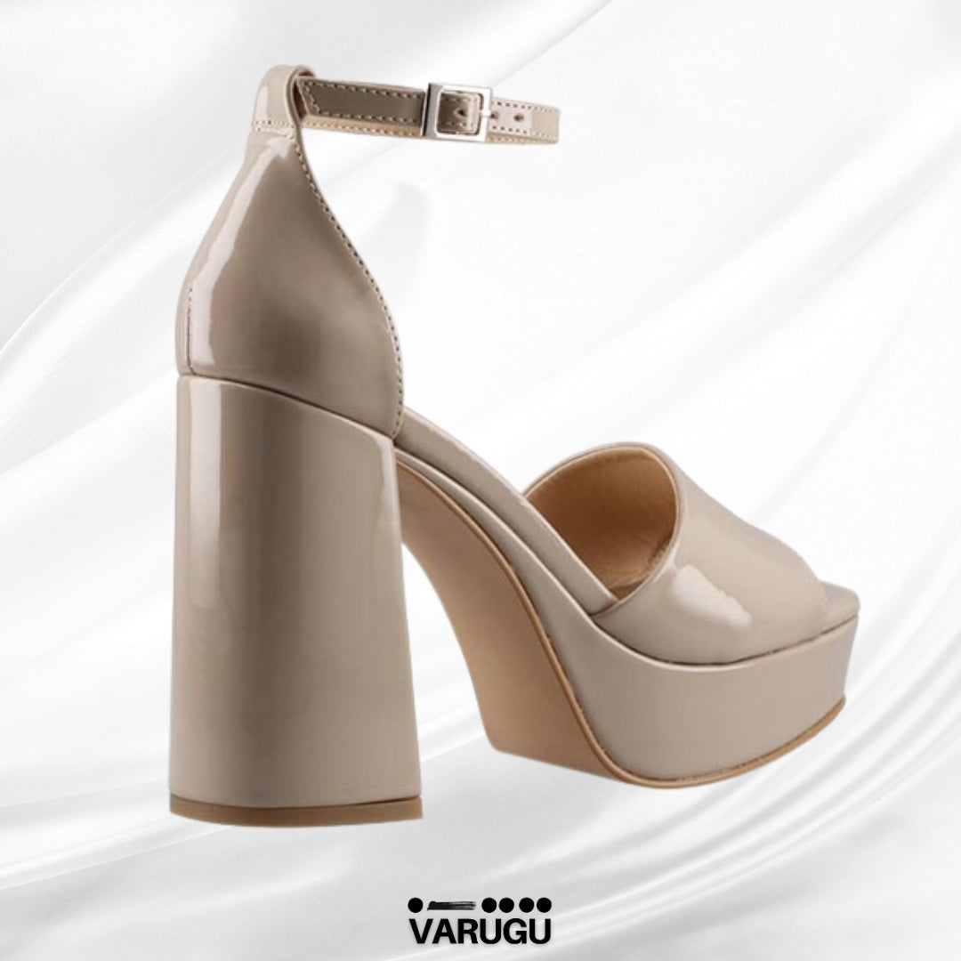 Zapatillas beige clay altas