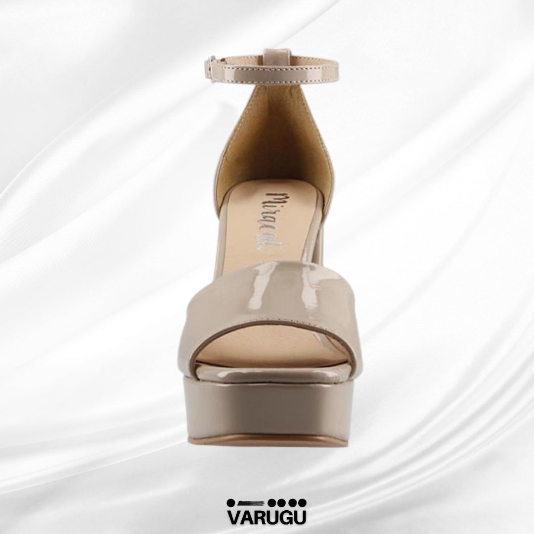 Zapatillas beige clay altas