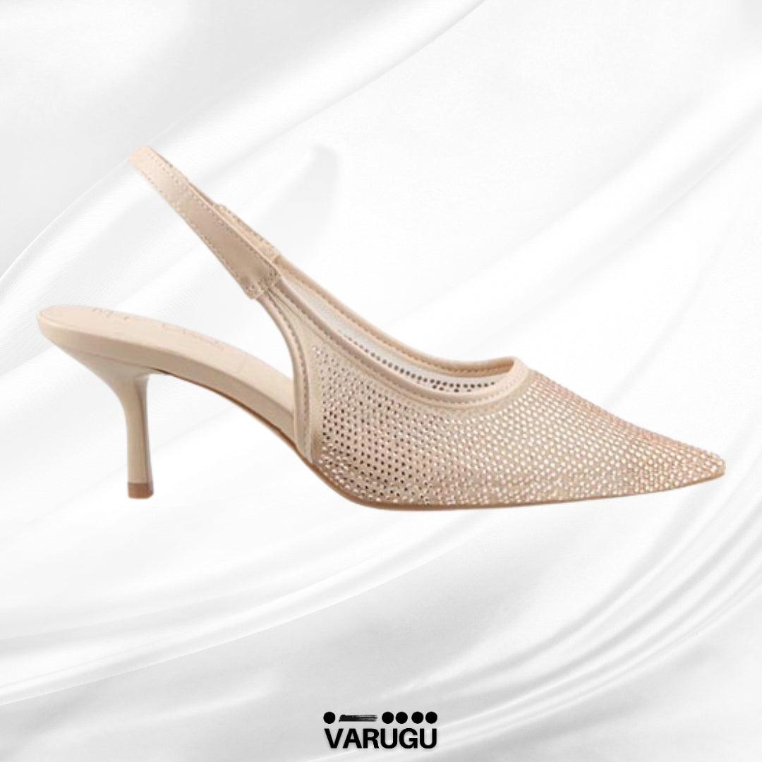 Zapatillas de punta nude con abertura