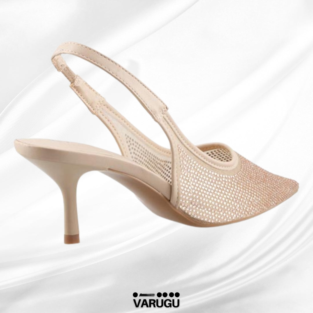 Zapatillas de punta nude con abertura