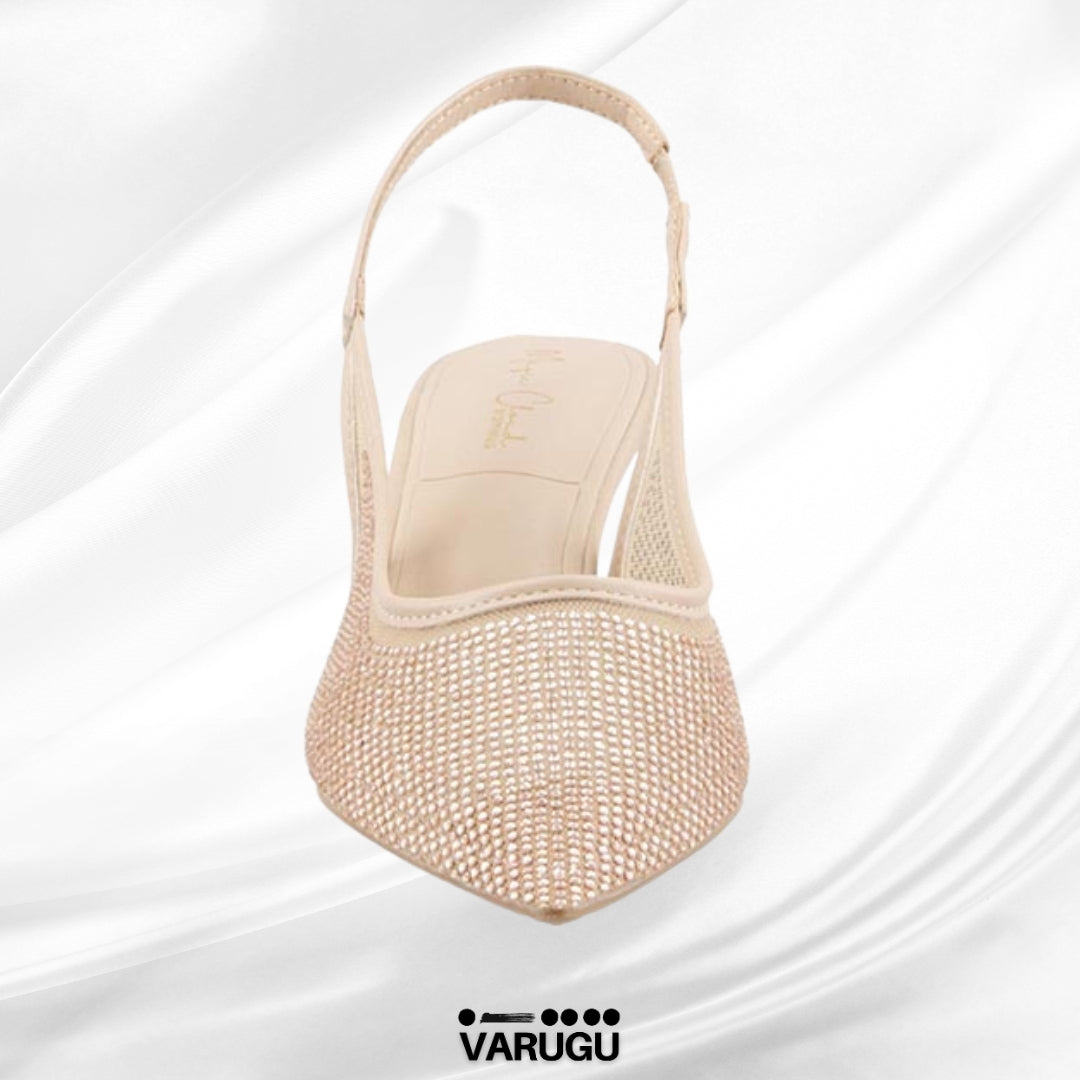 Zapatillas de punta nude con abertura