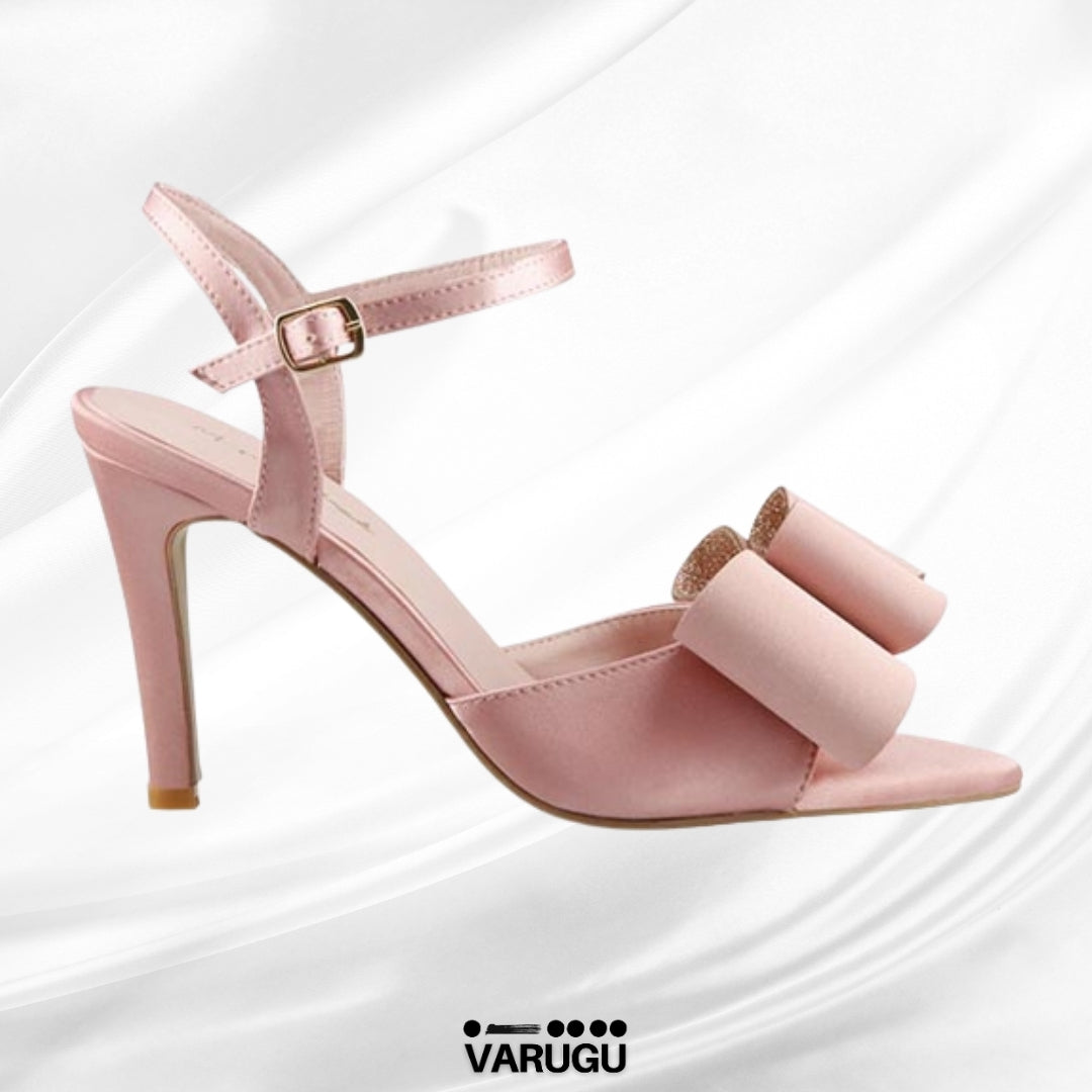 Zapatillas rosa tono claro