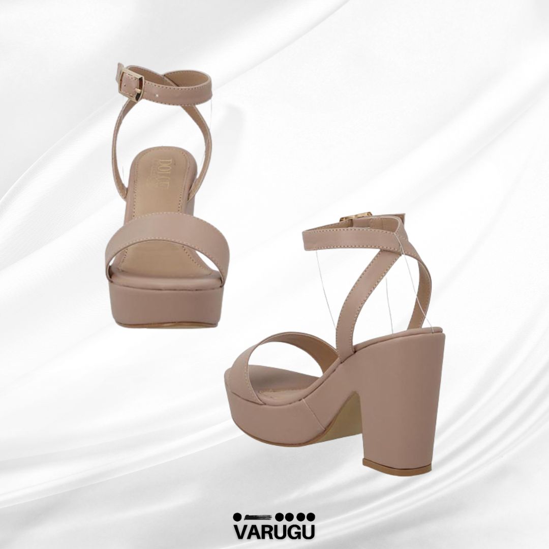 Zapatillas beige con pulsera