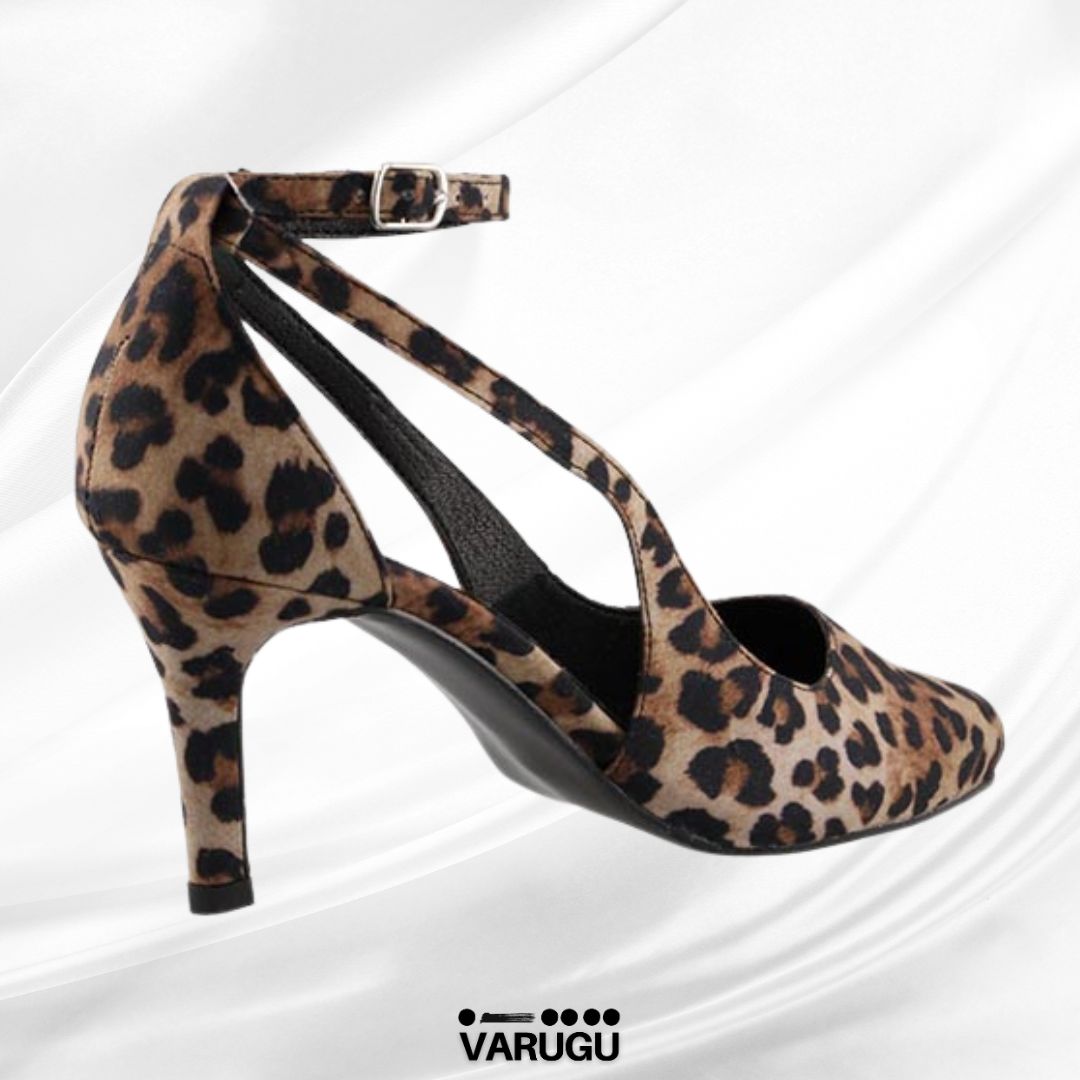 Zapatillas de punta estilo animal print