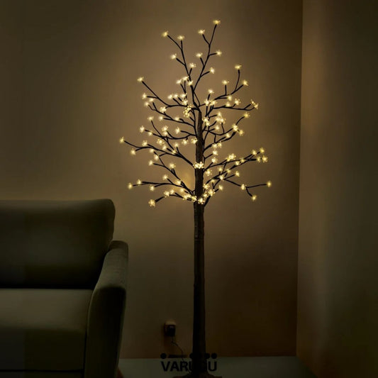Árbol luminoso con luces led