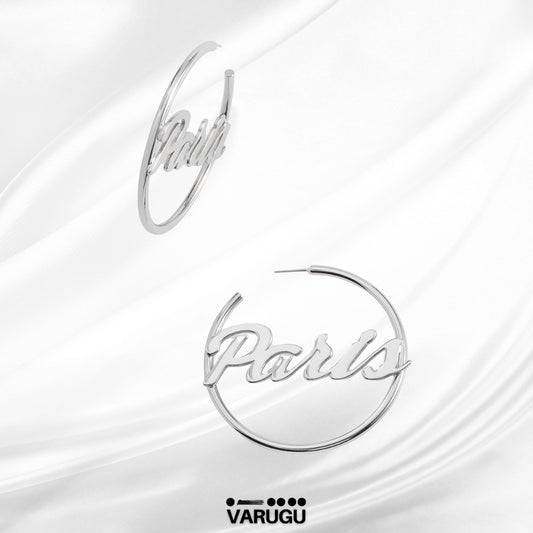 Argollas plata - Paris Hilton