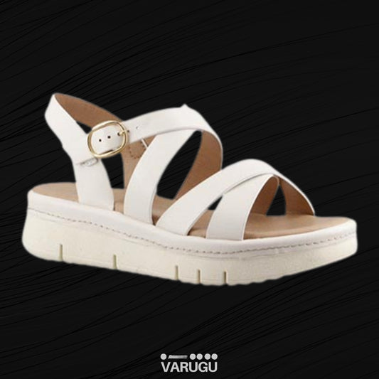 Sandalias color latte con plantilla acolchada