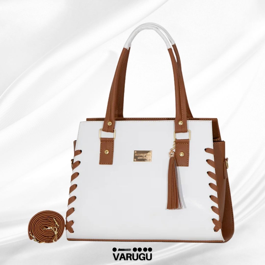 Bolsa con detalles en las orillas