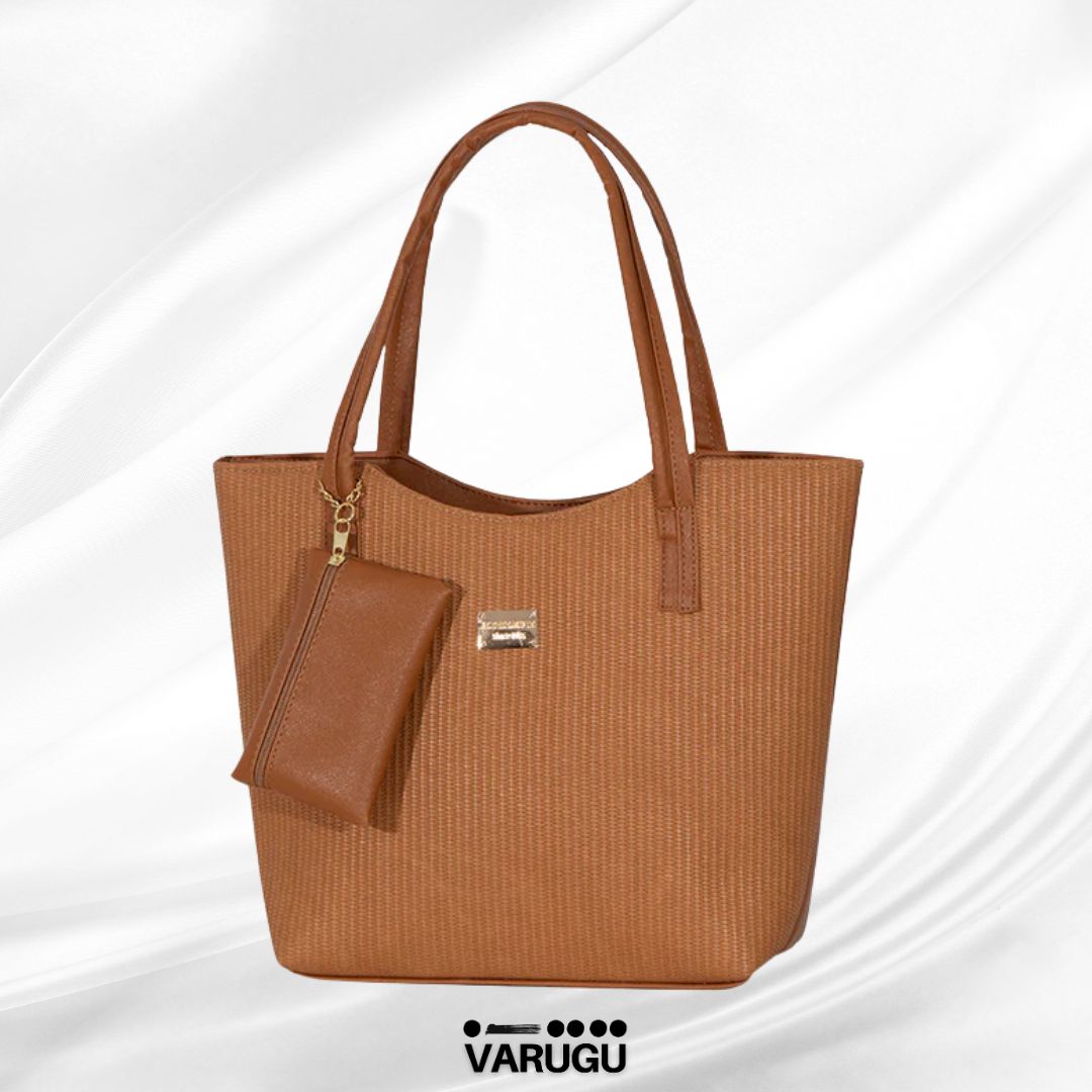 Bolsa camel suave