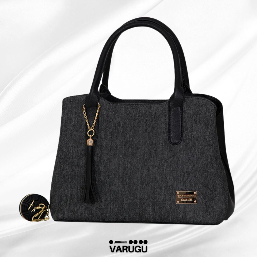 Bolsa negra mezclilla