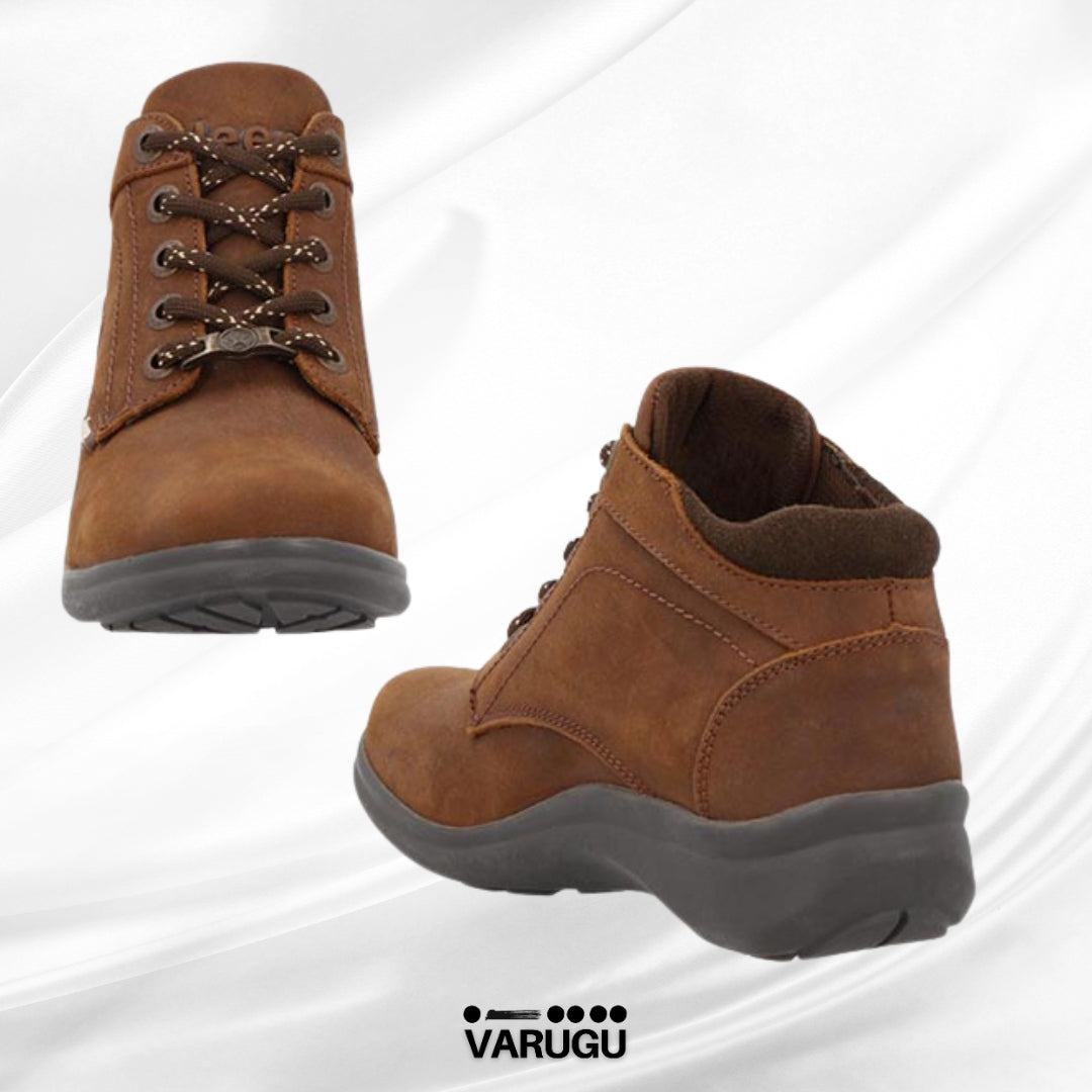 Botas antiderrapantes color bronce