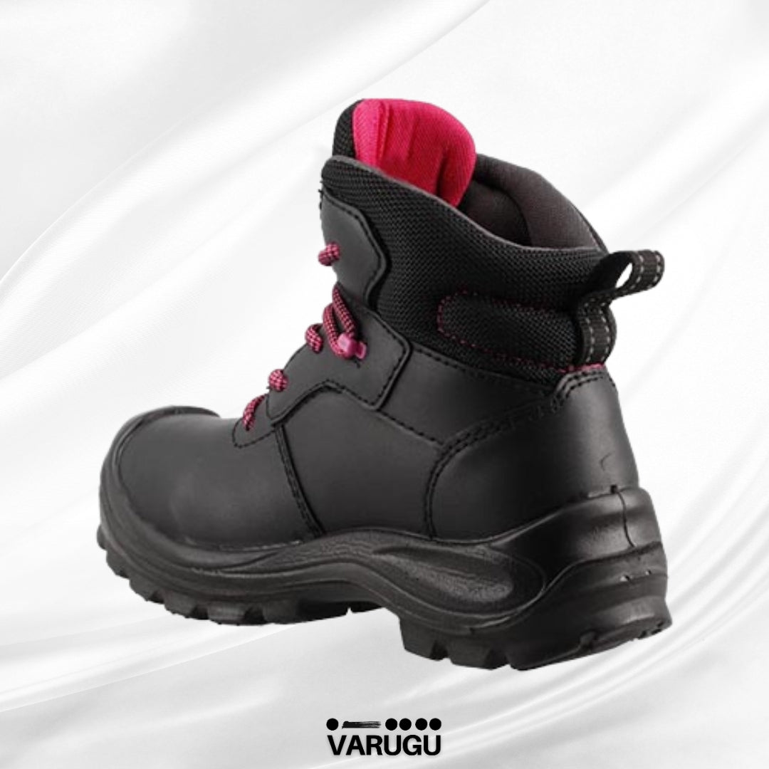Botas industriales con antiestática para mujer